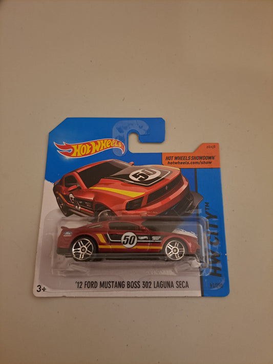 Hot Wheels 12 Ford Mustang Boss 302 Laguna Seca