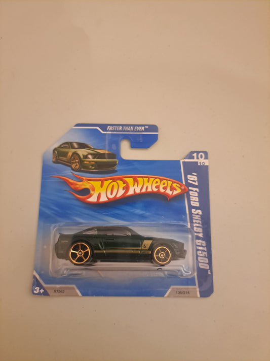 Hot Wheels 07 Ford Shelby Gt-500