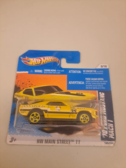 Hot Wheels 70 Mustang Mach 1