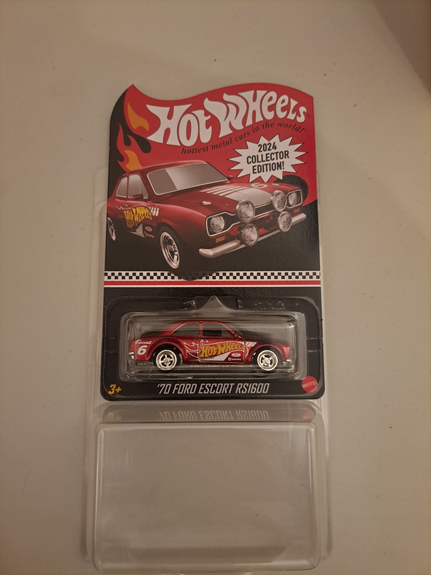 Hot Wheels 70 Ford Escort Rs1600 (Collectors Edition)