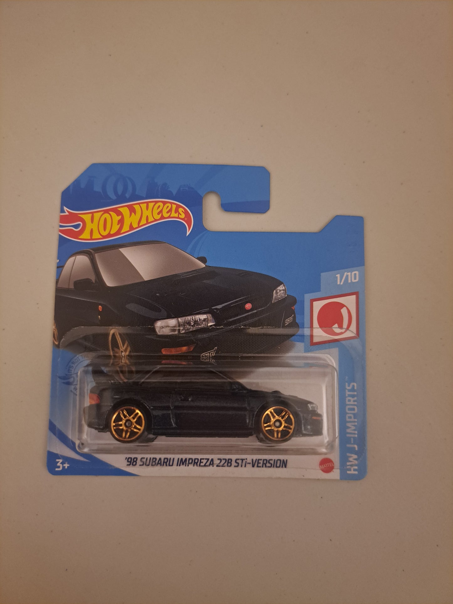 Hot Wheels 98 Subaru Impreza 22B Sti-Verison