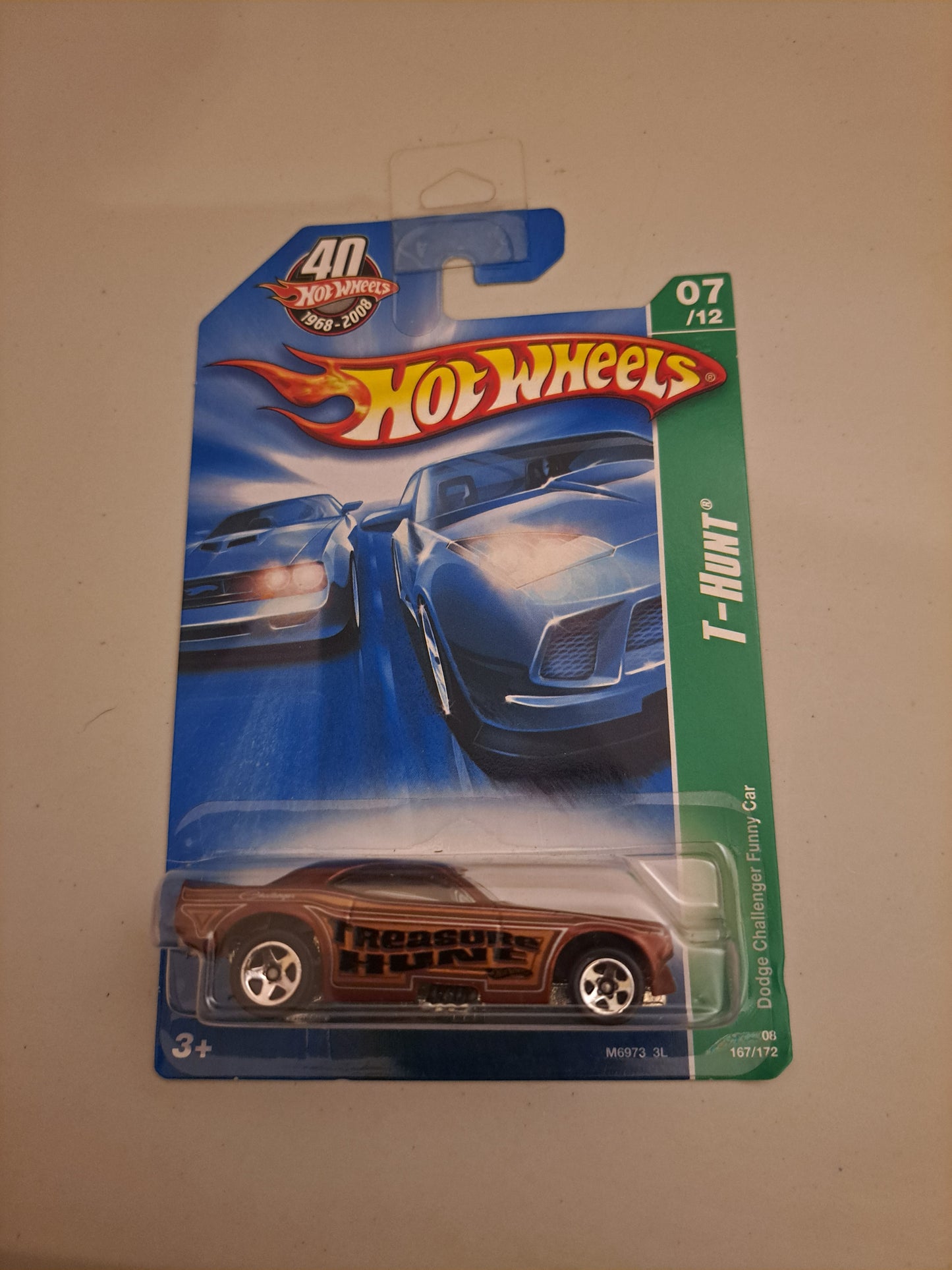 Hot Wheels Dodge Challenger Funny Car Treasure Hunt