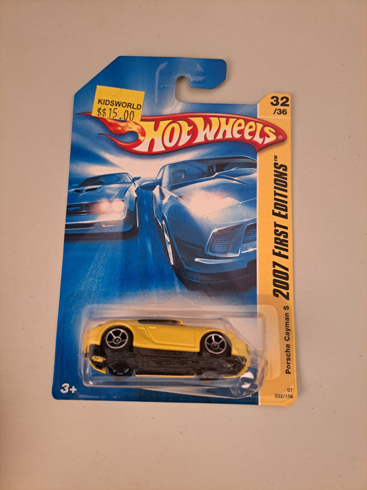 Hot Wheels Porsche Cayman S (Damaged Blister)