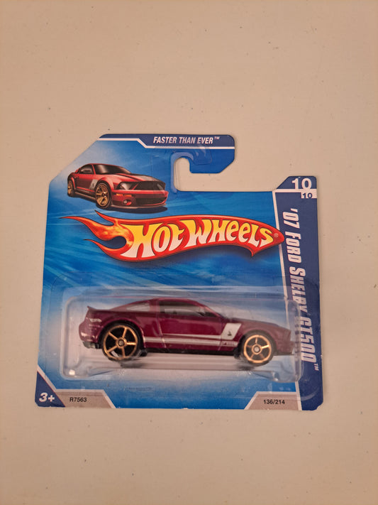 Hot Wheels 07 Ford Shelby Gt500