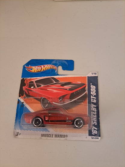 Hot Wheels 67 Shelby Gt-500