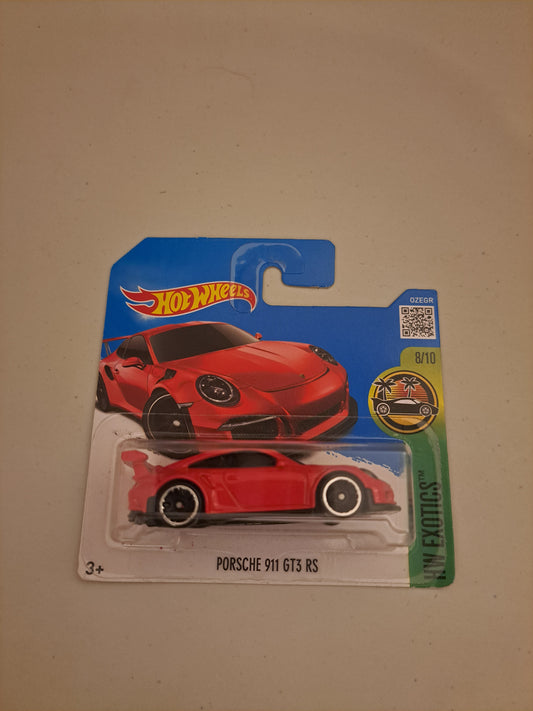 Hot Wheels Porsche 911 Gt3 Rs