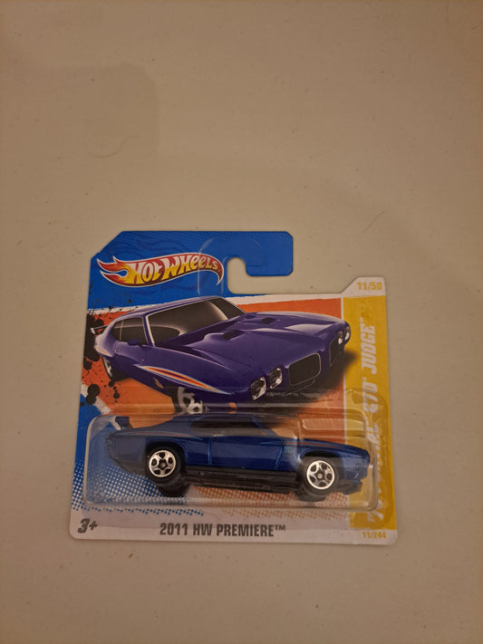 Hot Wheels 70 Pontiac Gto Judge