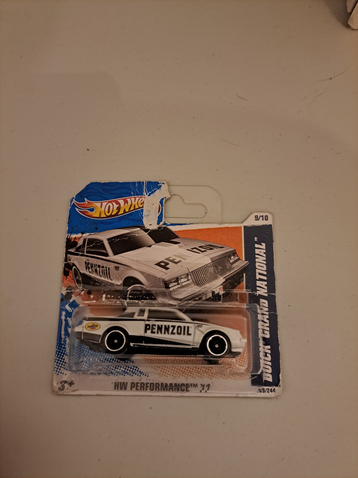 Hot Wheels Buick Grand National (Damaged Card)