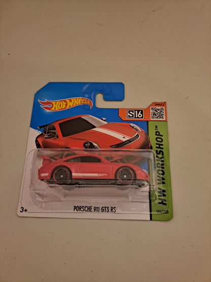 Hot Wheels Porsche 911 Gt3 Rs