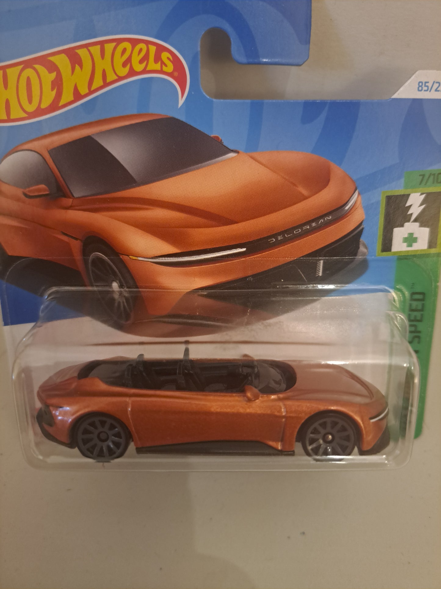 Hot Wheels ERROR Delorean Alpha5