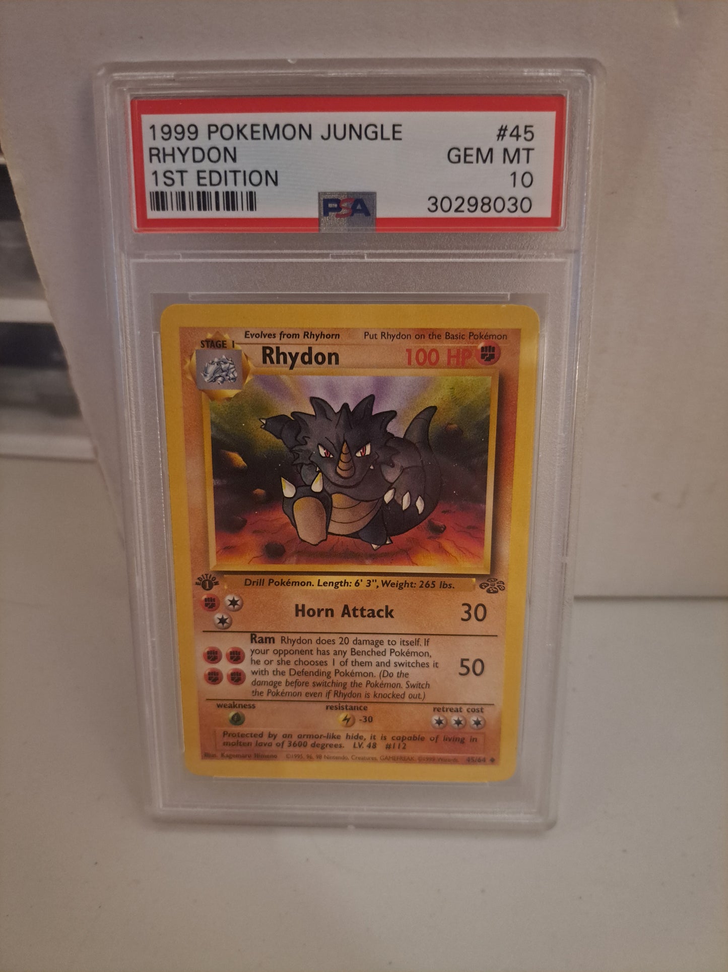 Rhydon 1st Edition Psa 10