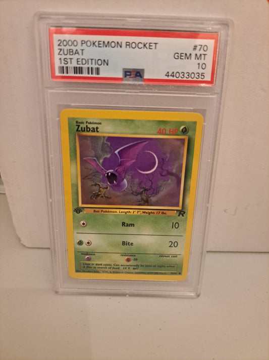 Zubat  1st Edition Psa 10