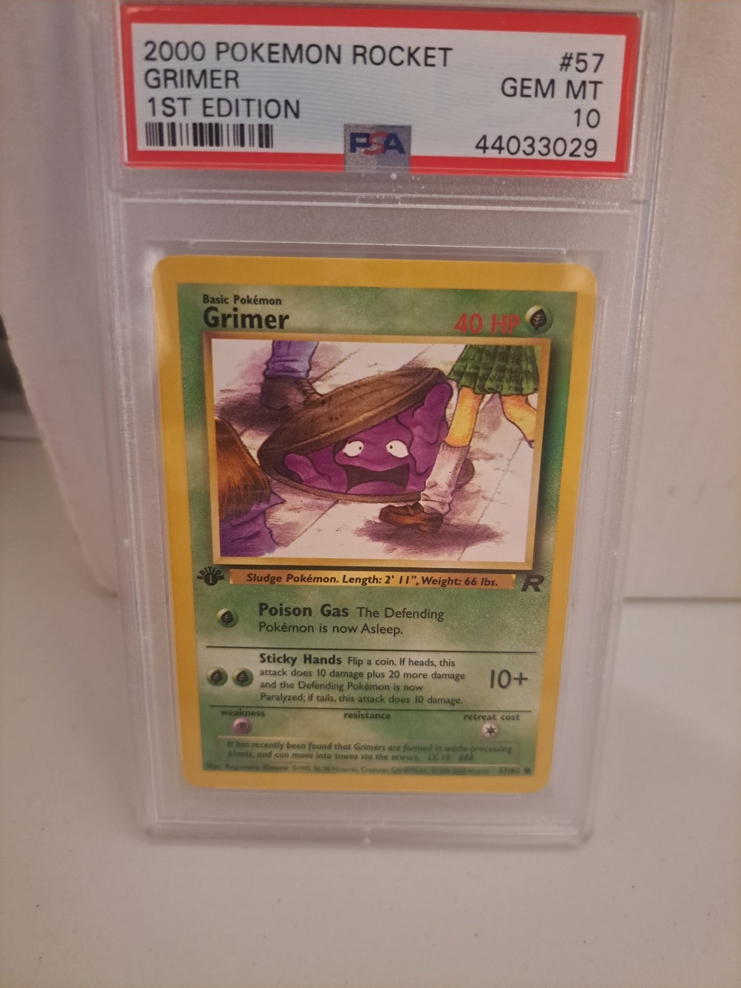 Grimer 1st Edition Psa 10