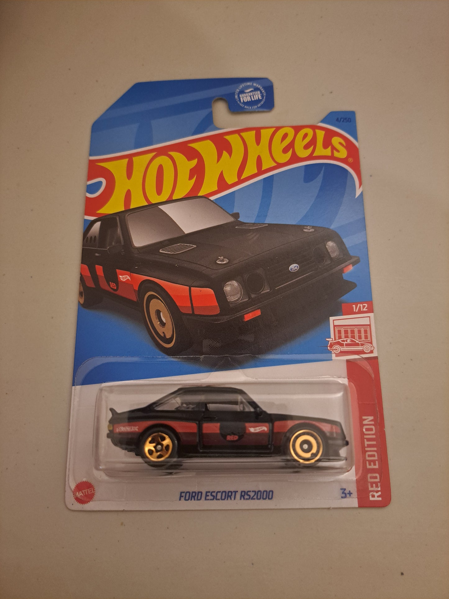 Hot Wheels Ford Escort Rs2000 Exclusive