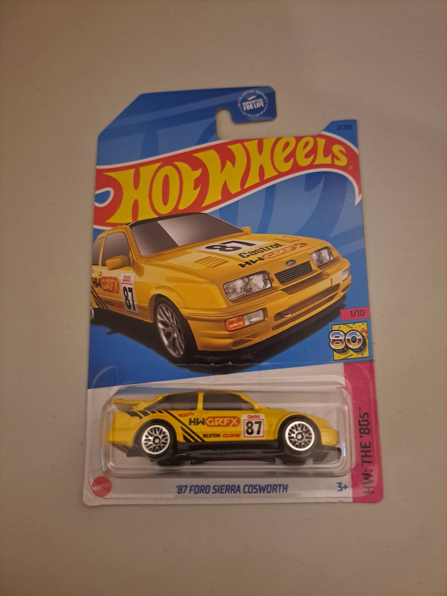 Hot Wheels 87 Ford Sierra Cosworth Exclusive