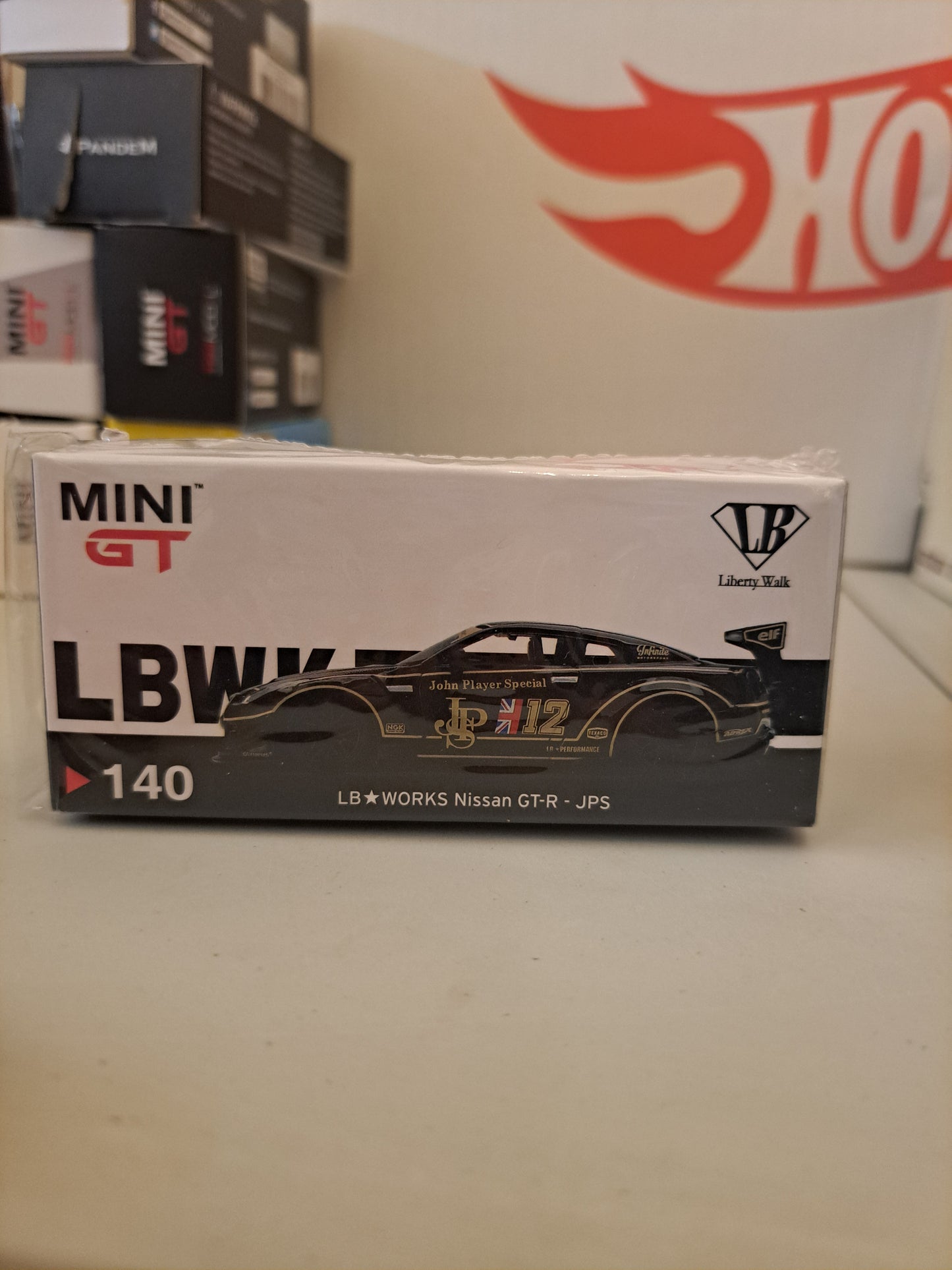 Mini Gt LB-Works Nissan GT-R -JPS #140