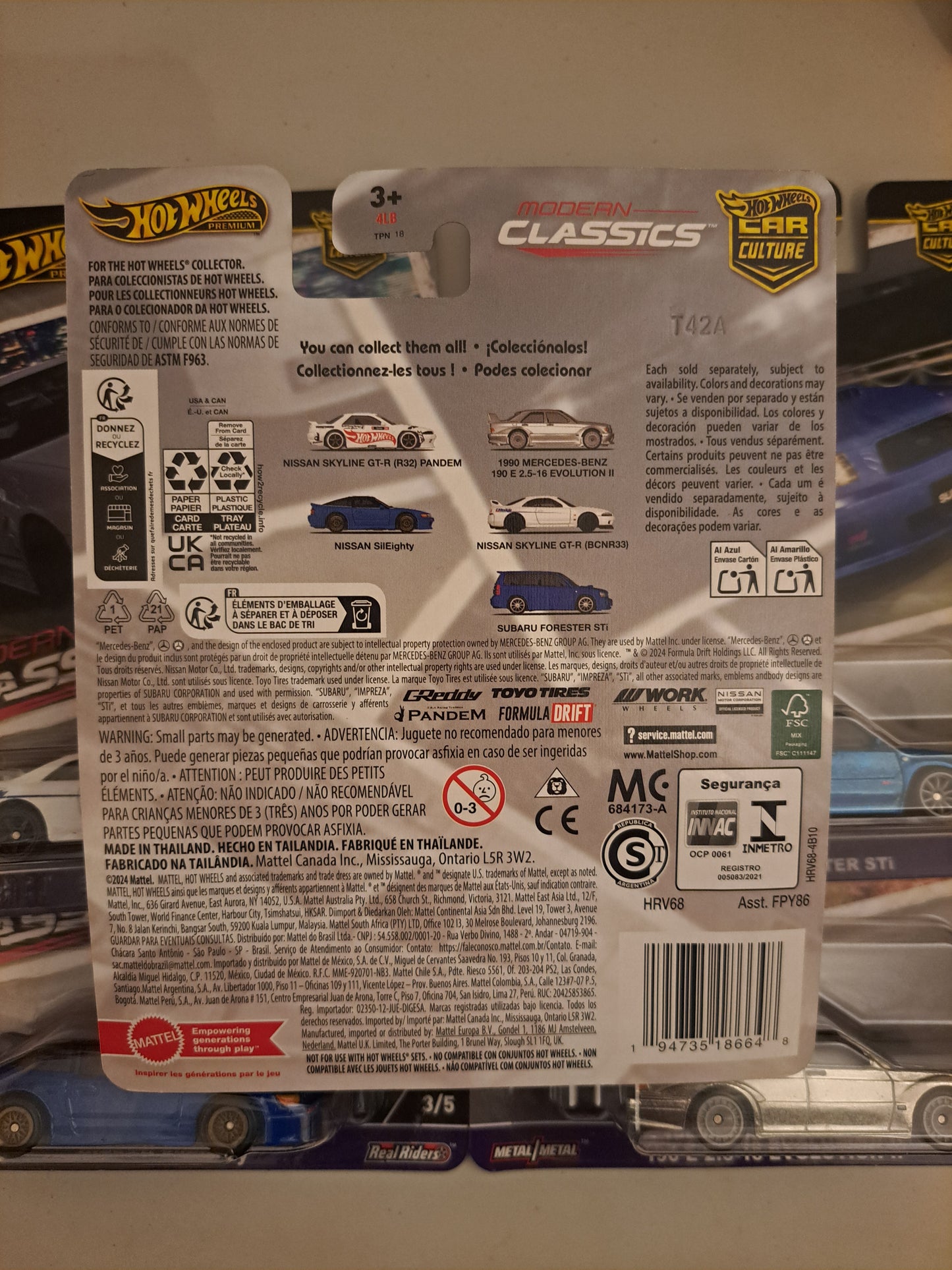 Hot Wheels Modern Classics Set