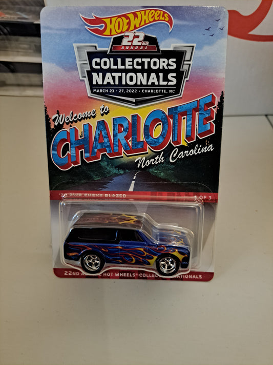 Hot Wheels 70 2wd Chevy Blazer  22nd National