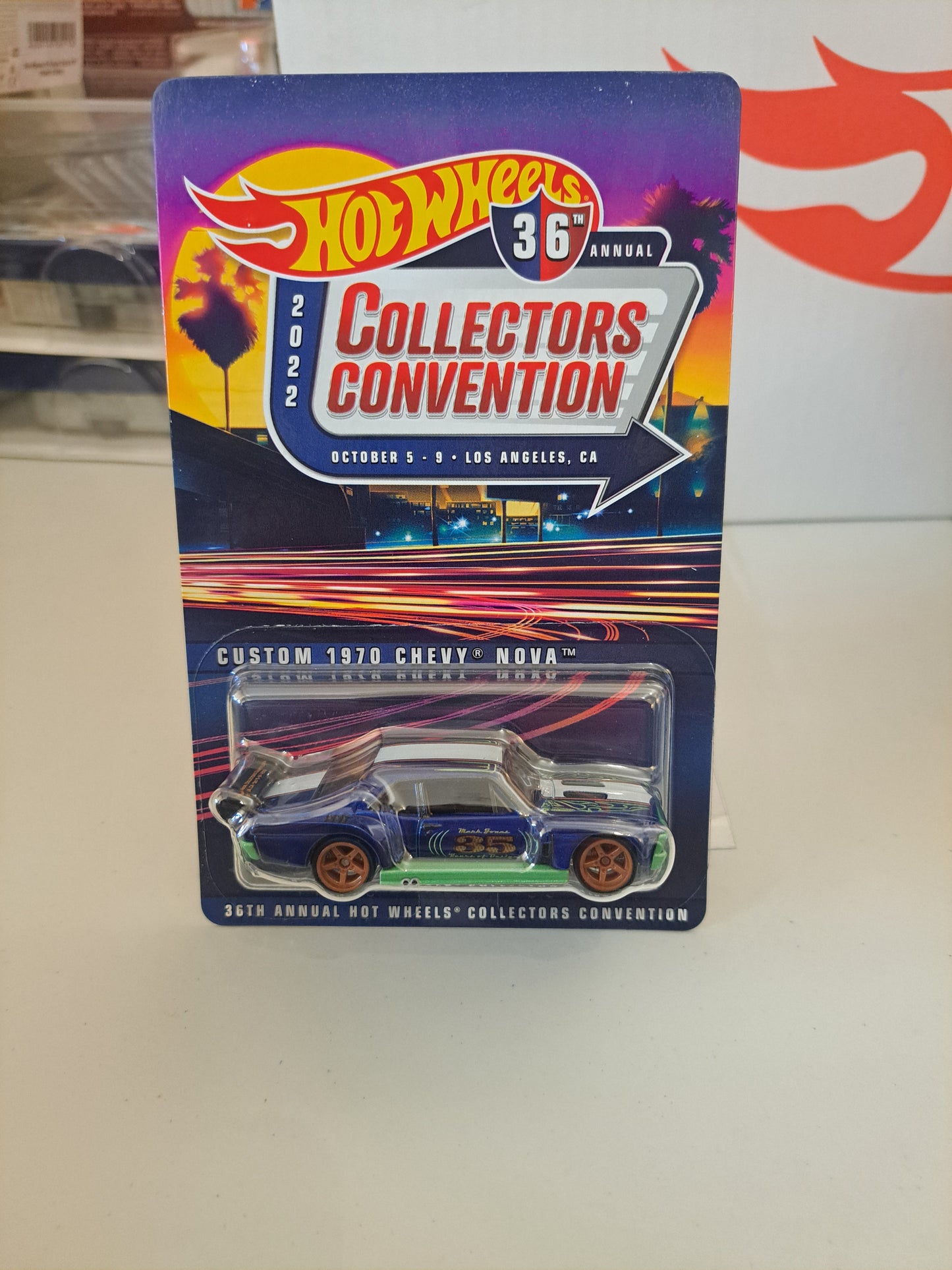 Hot Wheels 1970  Custom Chevy Nova 36th convention