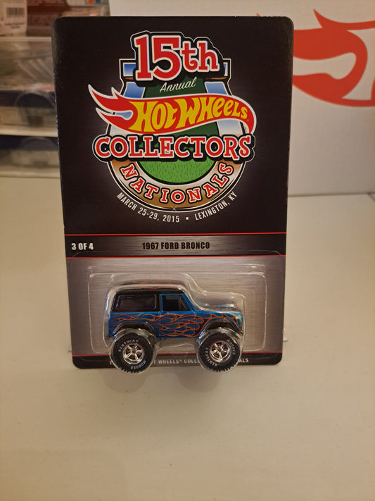 Hot Wheels 1967 Ford Bronco 15th Nationals