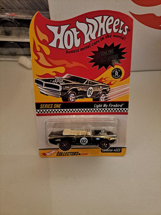 Hot Wheels Light My Firebird Online Exclusive (Crease)