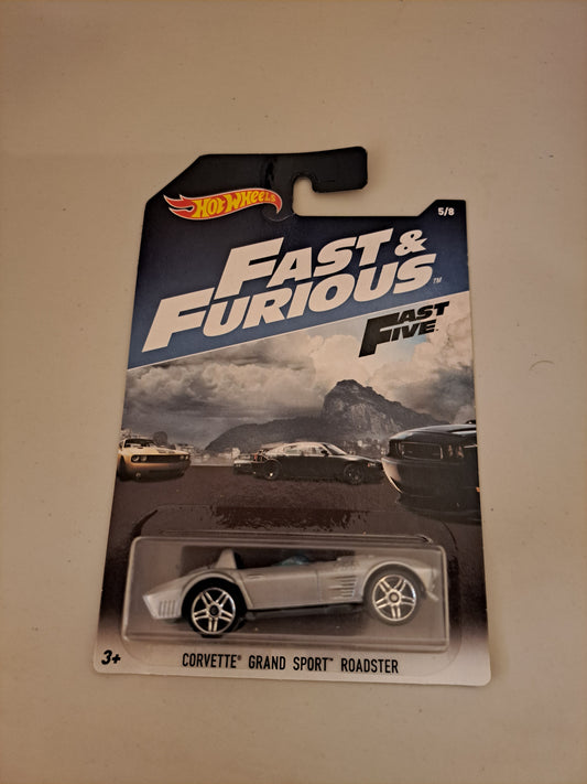 Hot Wheels Fast & Furious Corvette Grand Sport Roadster