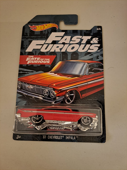 Hot Wheels Fast & Furious 61 Chevrolet Impala