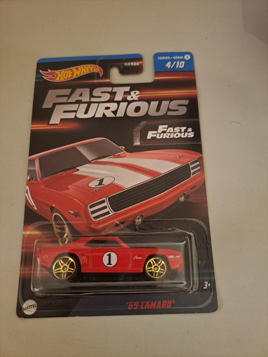 Hot Wheels Fast & Furious 69 Camaro