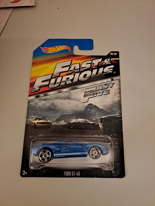 Hot Wheels Fast & Furious Ford Gt