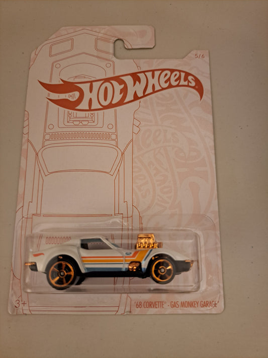 Hot Wheels 68 Corvette Gas Monkey Garage