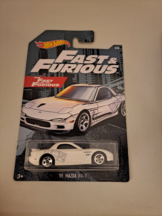 Hot Wheels Fast & Furious 95 mazda rx7