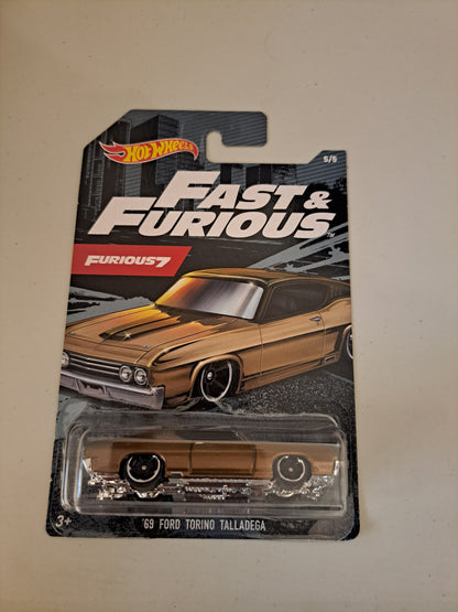 Hot Wheels Fast & Furious  69 Ford Torino Talladega