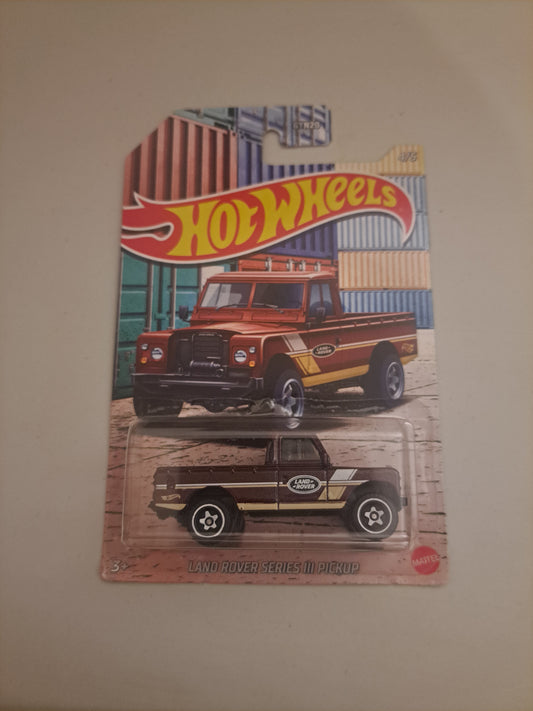 Hot Wheels land Rover Series III Pick up