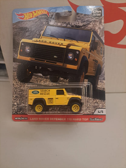 Hot Wheels Wild Terrain Land Rover Defender 110 Hard Top