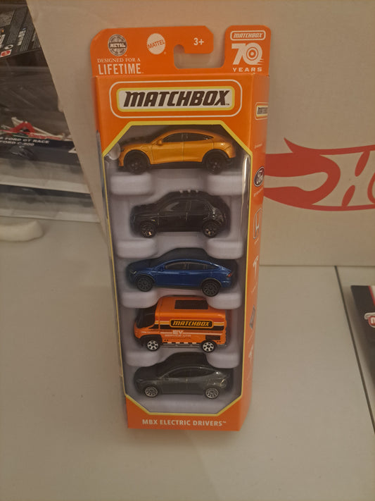 Matchbox Electric Drivers 5 Pack