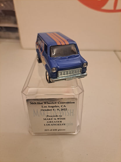 Hot Wheels  Ford Transit 36th Convention Make A Wish Charity Limited to 650 Pieces