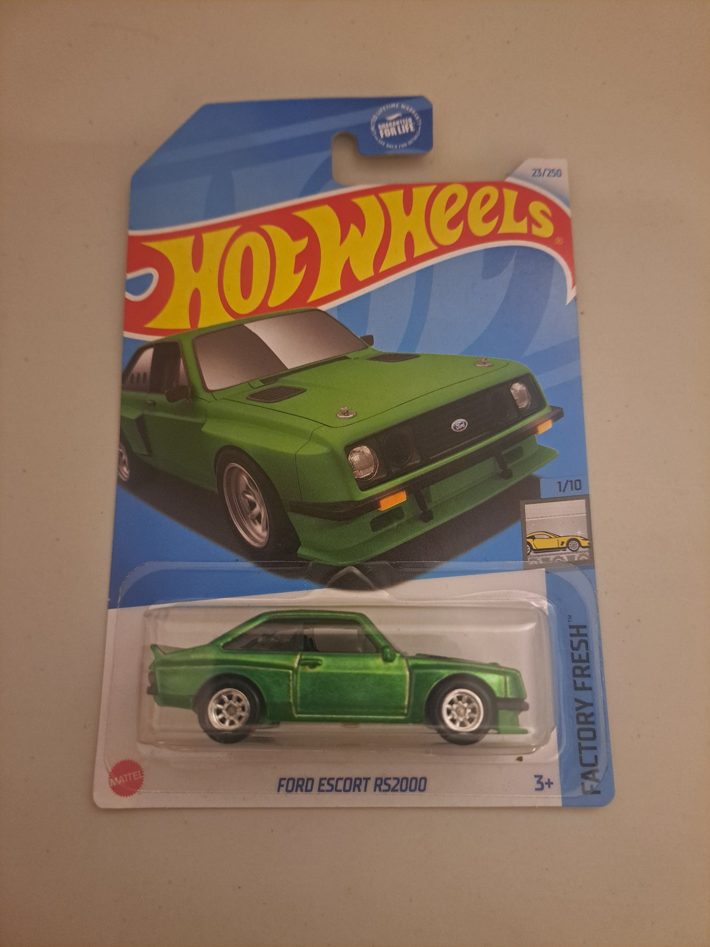 Hot Wheels Ford Escort rs2000 Super treasure hunt