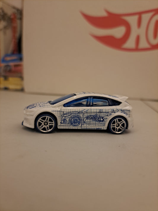 Hot Wheels Ford Focus Rs Kmart  Exclusive *Loose*