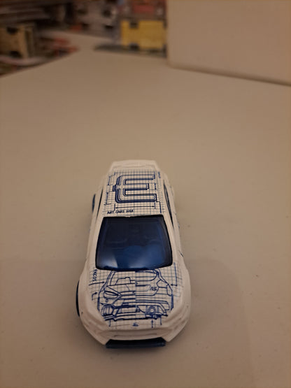 Hot Wheels Ford Focus Rs Kmart  Exclusive *Loose*