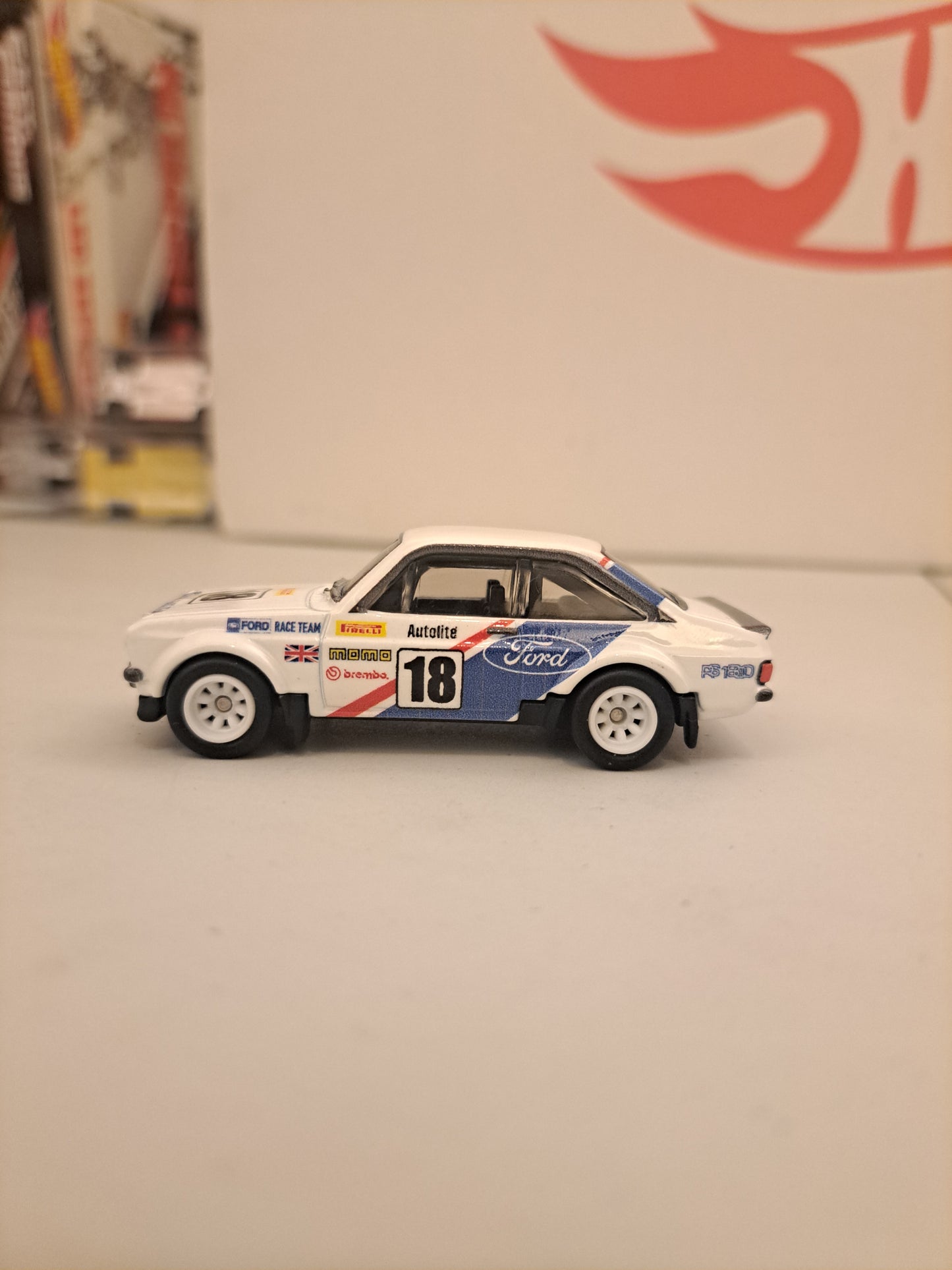 Hot Wheels Ford Escort Rs1800 Real Rider  *Loose*