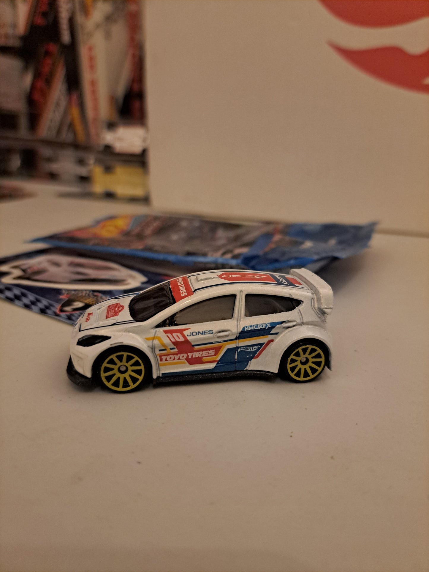 Hot Wheels 12  Ford Fiesta  Mystery Model *Opened*