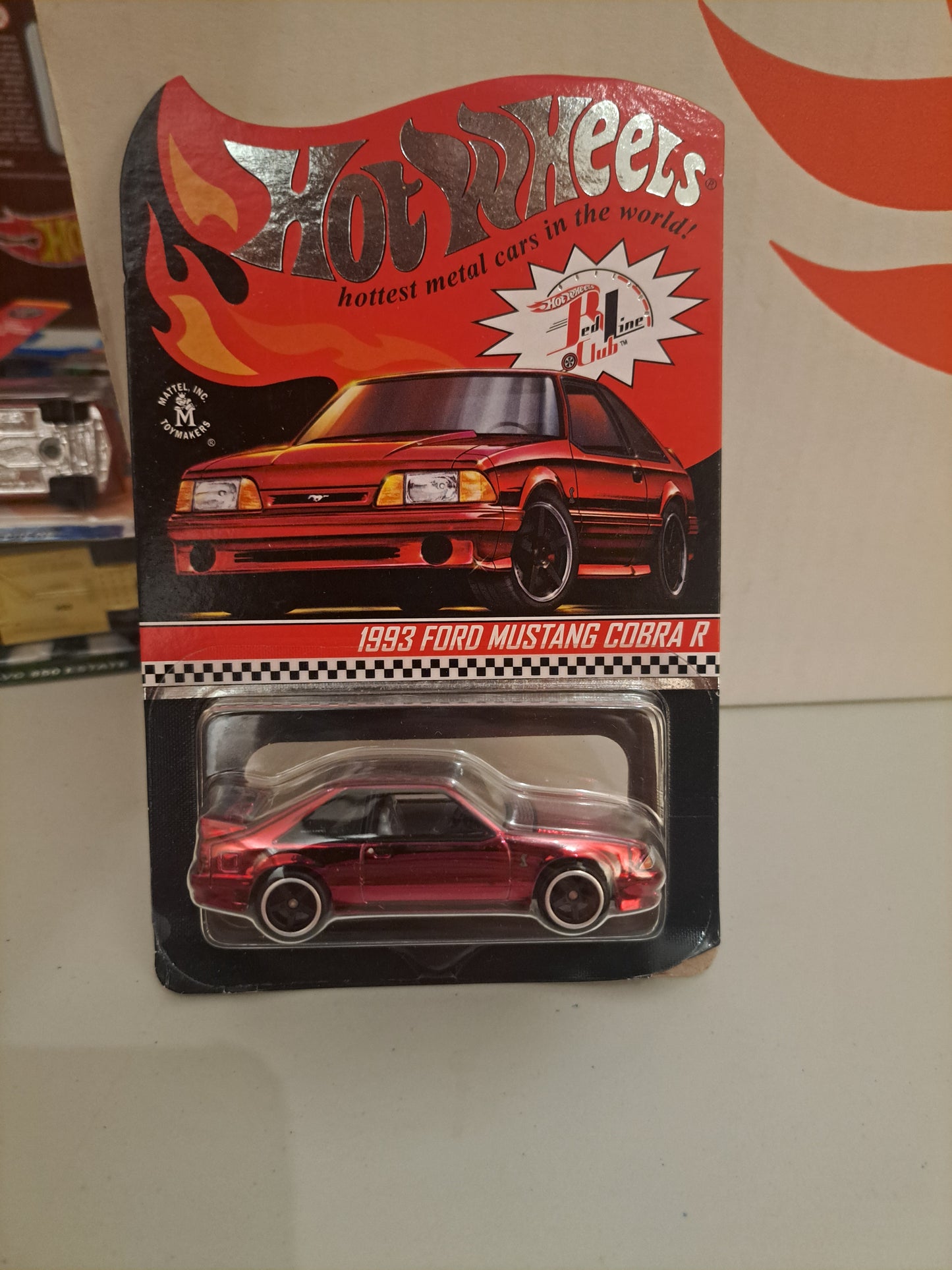 Hot wheels Rlc 1993 Ford Mustang Cobra R   *Damaged*