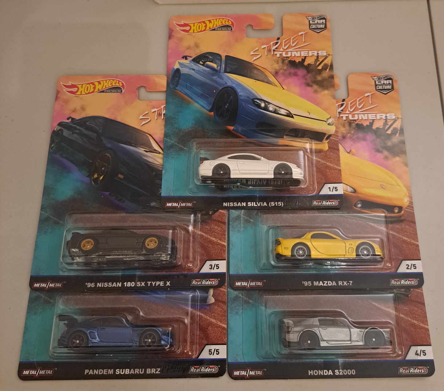 Hot Wheels Street Tuners Set