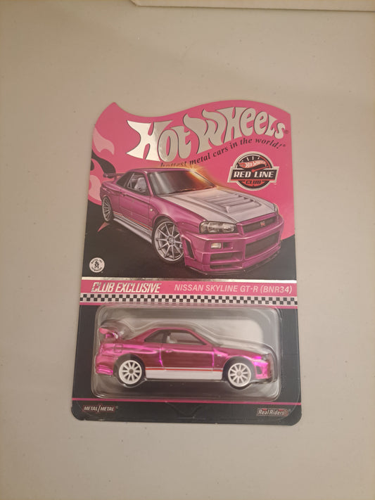 Hot Wheels Rlc Nissan Skyline