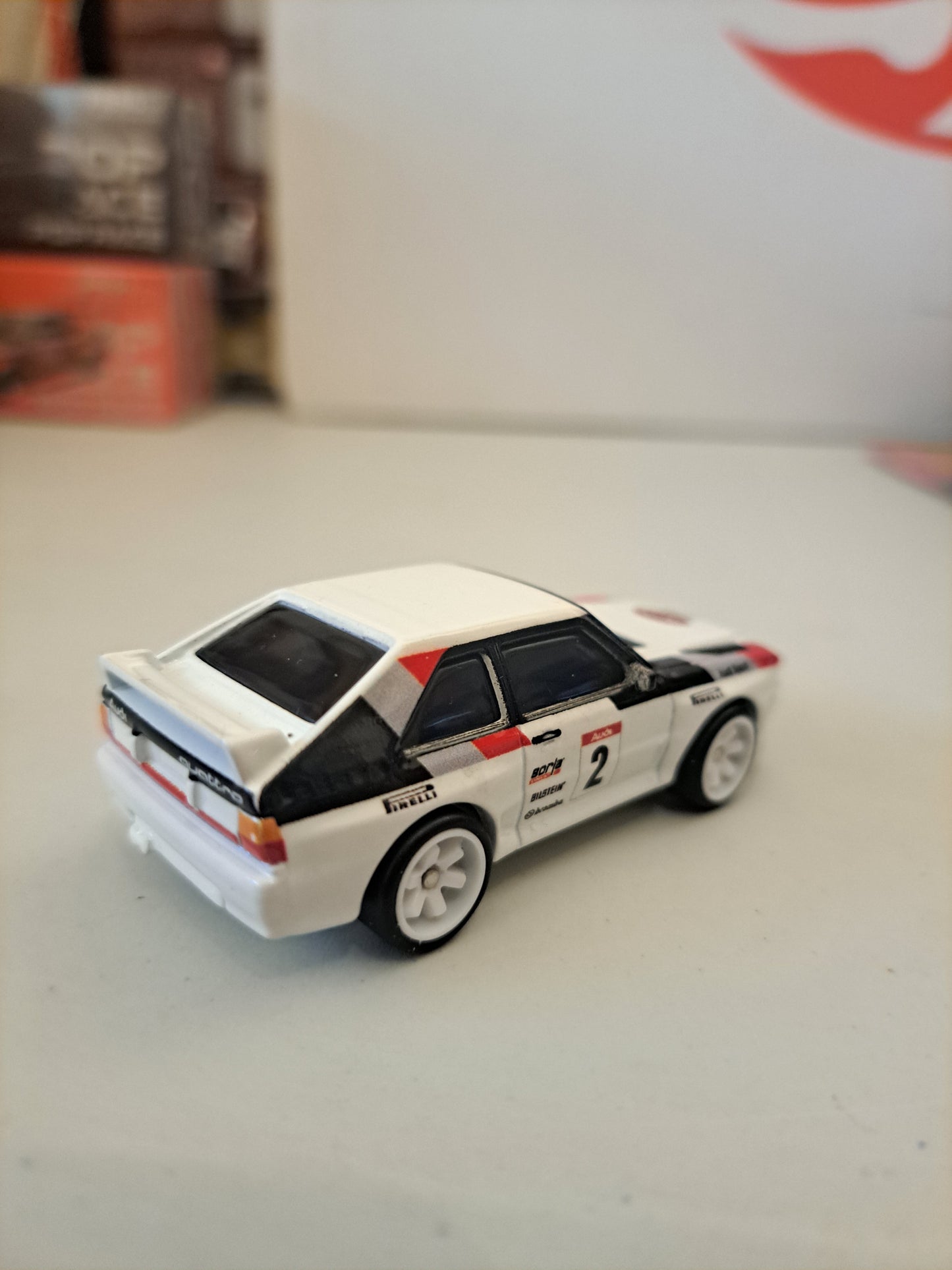 Hot Wheels 84 Audi Sport #2 Real Rider *Loose*