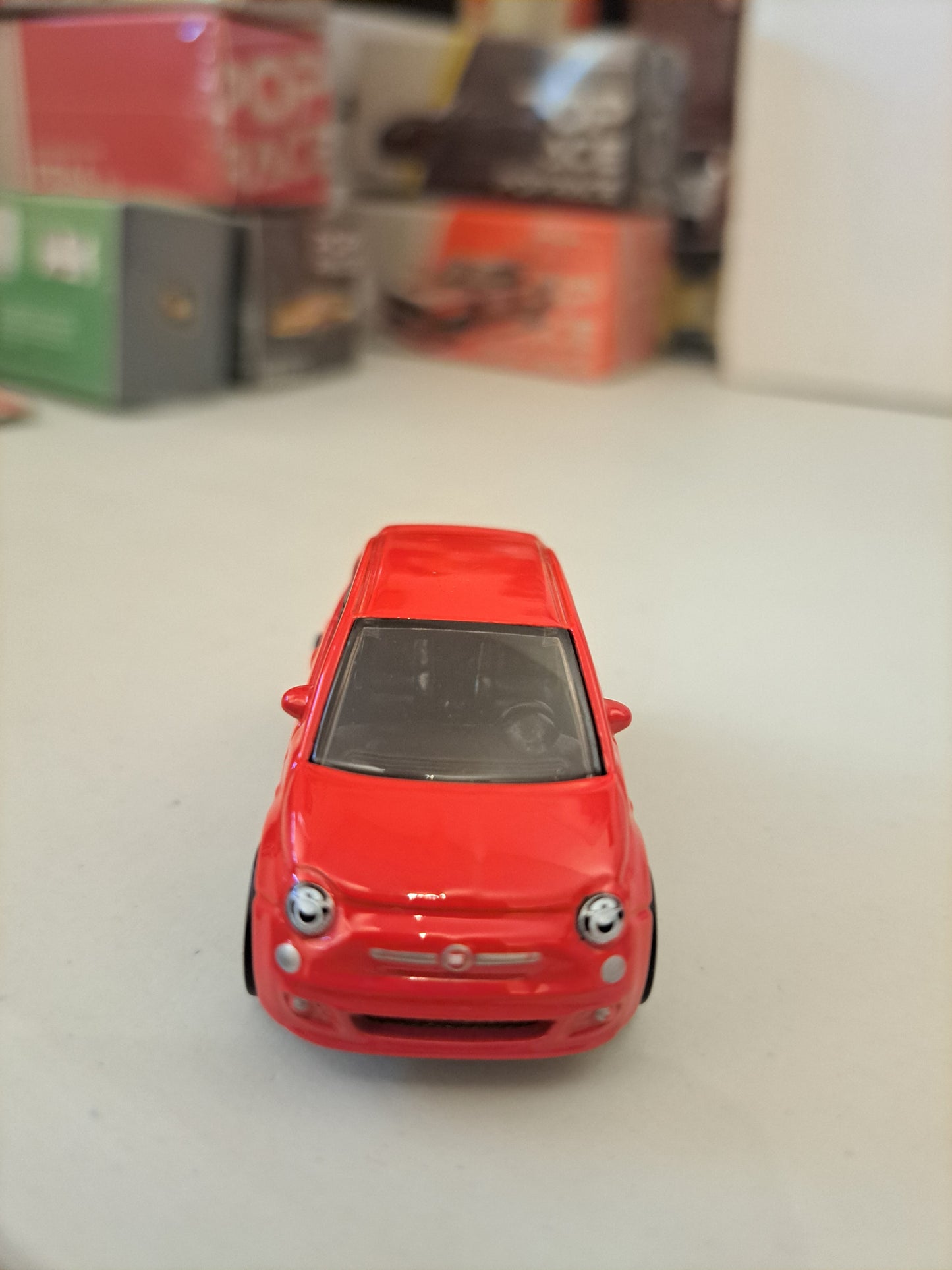 Hot Wheels Fiat 500 Euro Style  Real Rider *Loose*