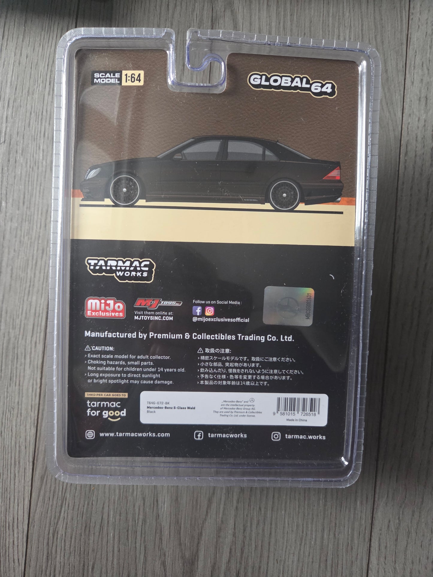 Tarmac Works Mercedes Benz Sclass Wald Chase