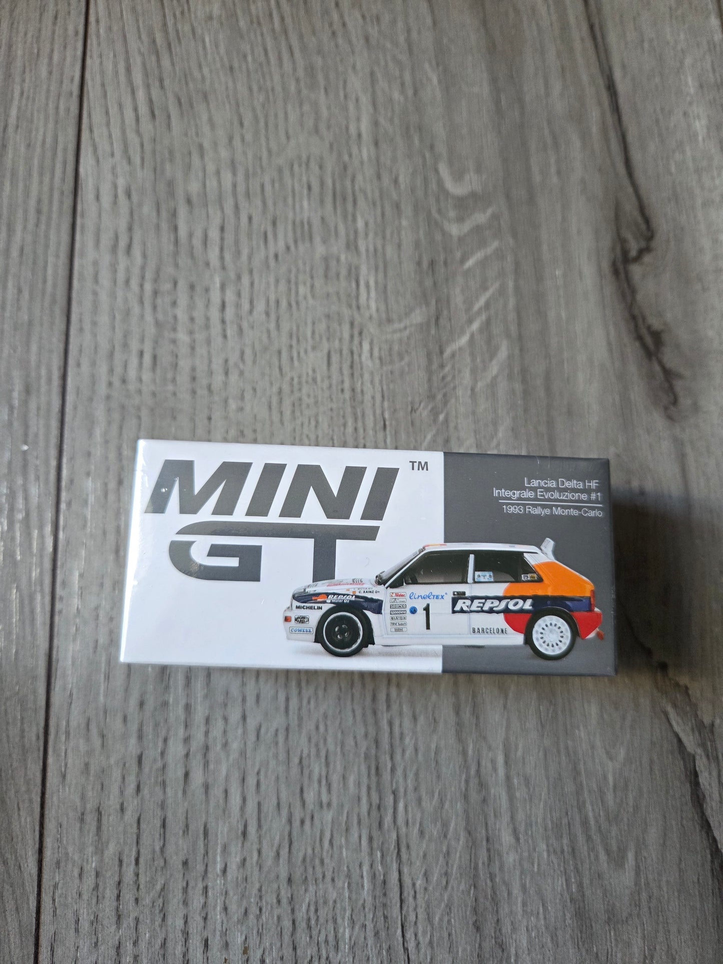 Mini Gt Lancia Delta Hf Integrale Evoluzione #1 1993 Rally Monte Carlo #1131