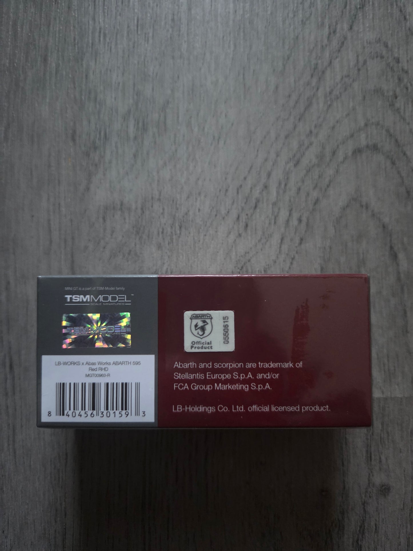 Mini gt #963 Lb works x abas works abrath 595 red