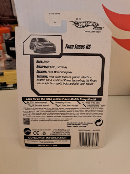 Hot Wheels Focus Rs Factory Sealed Sticker